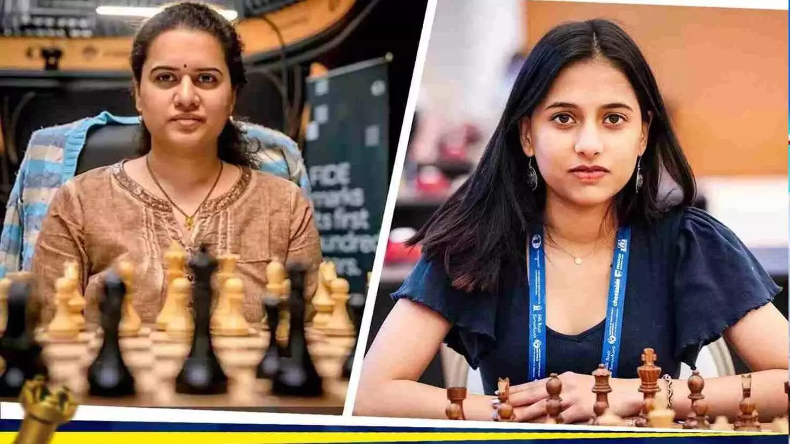 महिला विश्व कप फाइनल में भिड़ेंगी भारत की दो महारथी, हम्पी और दिव्या आमने-सामने महिला विश्व कप फाइनल में भिड़ेंगी भारत की दो महारथी, हम्पी और दिव्या आमने-सामने