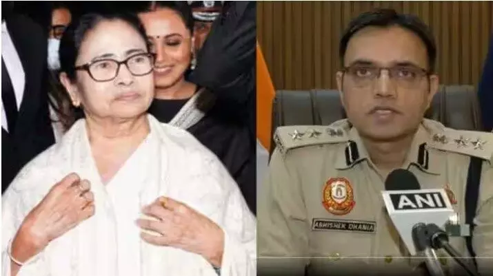 एक सोशल मीडिया वीडियो पर ममता बनर्जी और दिल्ली पुलिस आमने-सामने, पुलिस ने दावे को बताया झूठा एक सोशल मीडिया वीडियो पर ममता बनर्जी और दिल्ली पुलिस आमने-सामने, पुलिस ने दावे को बताया झूठा