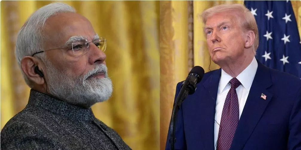 डोनाल्ड ट्रंप की भारत को ताज़ा धमकी, बोले-24 घंटे में टैरिफ में भारी बढ़ोतरी करूंगा डोनाल्ड ट्रंप की भारत को ताज़ा धमकी, बोले-24 घंटे में टैरिफ में भारी बढ़ोतरी करूंगा