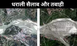 ISRO की तस्वीरों में दिखा धराली में विनाश, हिला देने वाली जानकारी