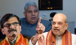 धनखड़ की ‘सुरक्षा’ पर संजय राउत ने अमित शाह को लिखा पत्र, पूछा- ‘वे कहाँ हैं? उनकी तबीयत कैसी है?’