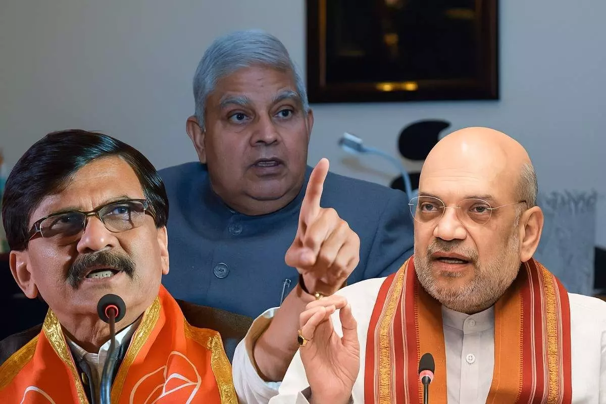 धनखड़ की ‘सुरक्षा’ पर संजय राउत ने अमित शाह को लिखा पत्र, पूछा- ‘वे कहाँ हैं? उनकी तबीयत कैसी है?’