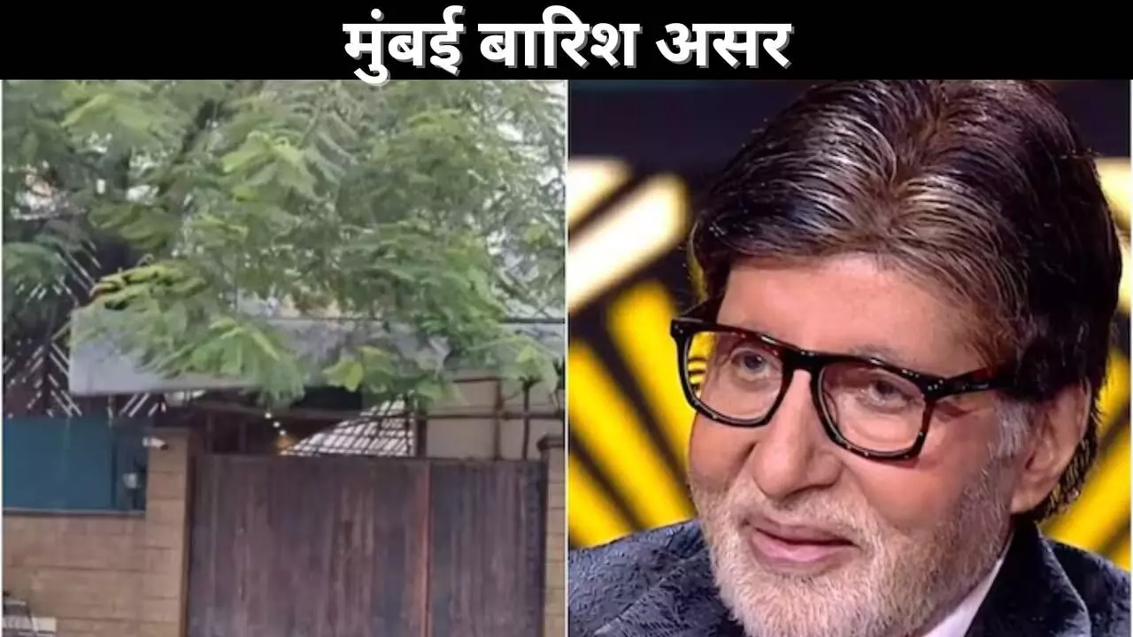 मुंबई बारिश असर