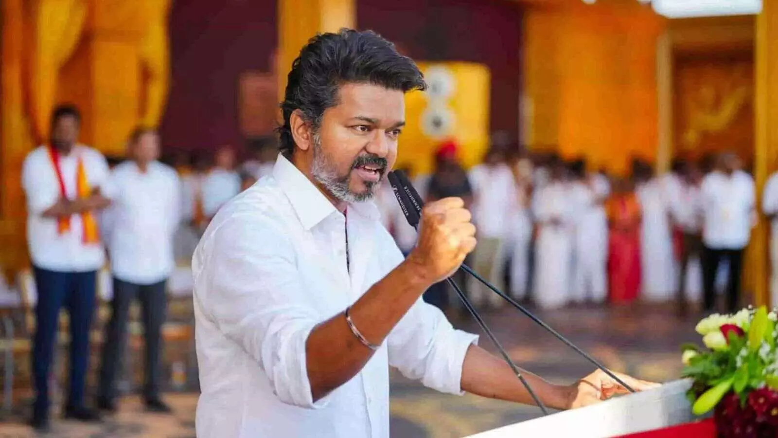 विजय का तीखा हमला: BJP वैचारिक तो DMK राजनीतिक दुश्मन