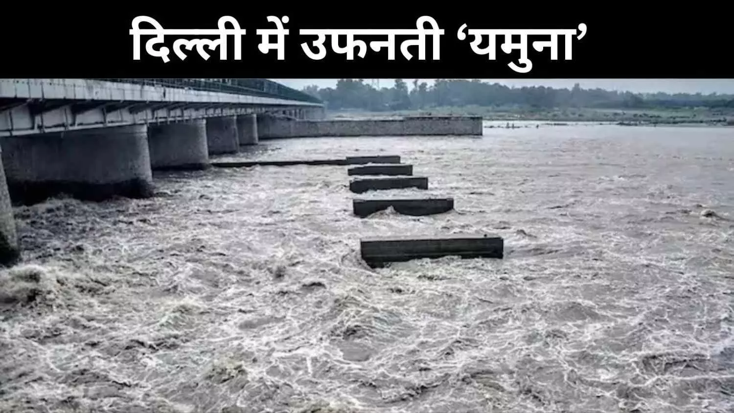 उफनती यमुना से दिल्ली संकट में, निचले इलाके जलमग्न, हजारों लोग प्रभावित उफनती यमुना से दिल्ली संकट में, निचले इलाके जलमग्न, हजारों लोग प्रभावित