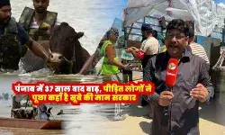 पंजाब में 37 साल बाद आई भीषण बाढ़, पीड़ित बोले कहाँ है मान सरकार ?