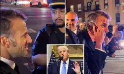 न्यूयॉर्क के ट्रैफिक फ्रीज में फंसे फ्रांस के राष्ट्रपति मैक्रों, फुटपाथ पर खड़े होकर मैक्रों ने ट्रंप को लगाया फोन