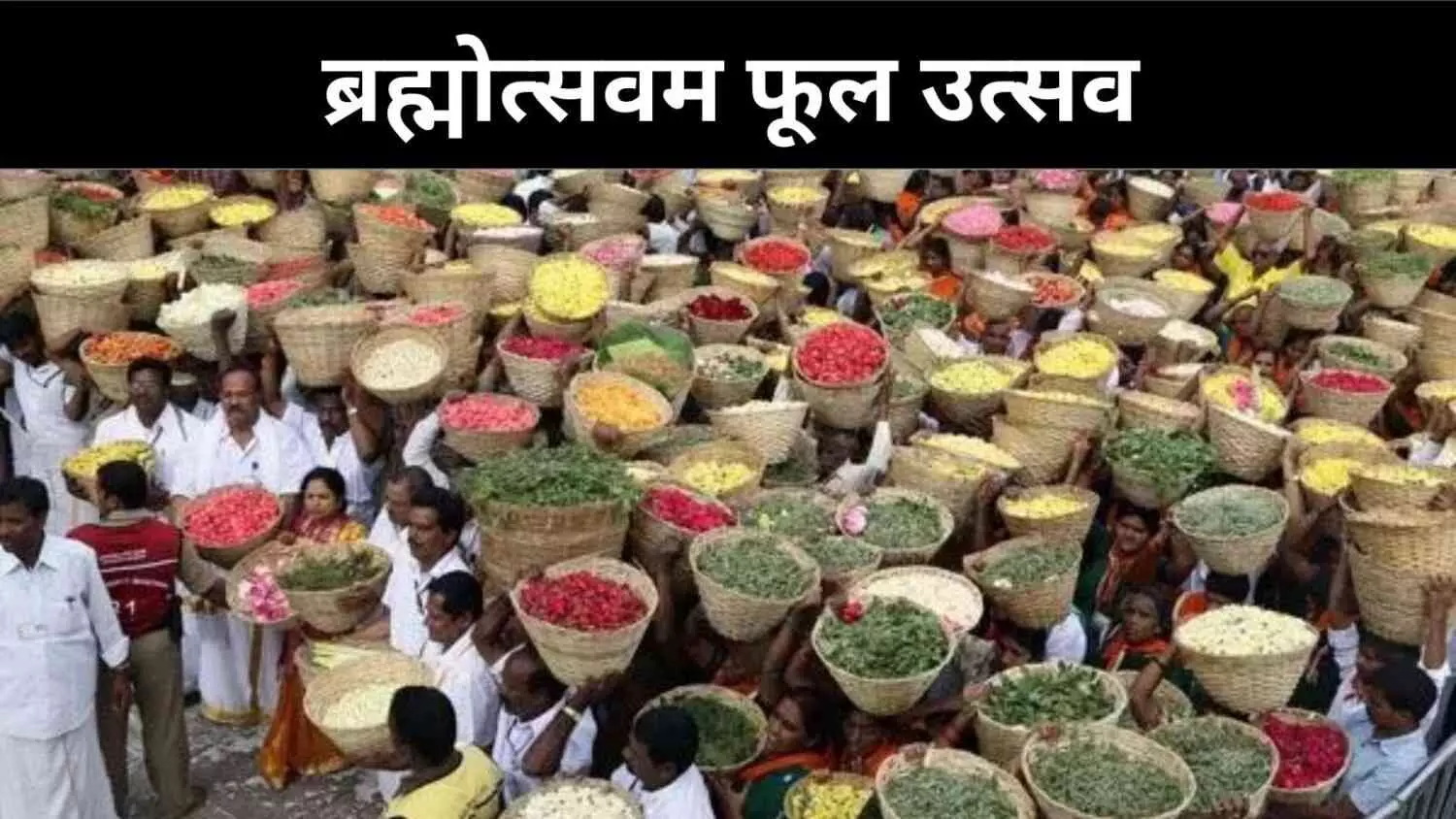 तिरुपति बालाजी, फूलों से भक्ति और परंपरा का अद्भुत संगम