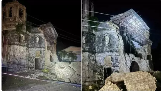 फिलीपींस में  6.9 तीव्रता का भीषण भूकंप, 31 की मौत, ऐतिहासिक चर्च को भारी नुकसान