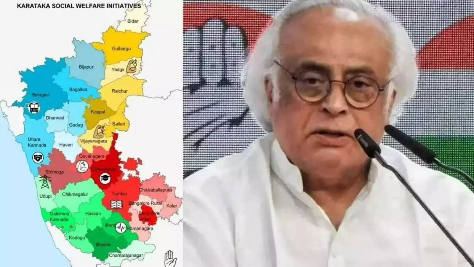 कर्नाटक में कांग्रेस की गारंटी योजनाओं से हुआ बड़ा बदलाव: स्वतंत्र स्टडी रिपोर्ट में दावा कर्नाटक में कांग्रेस की गारंटी योजनाओं से हुआ बड़ा बदलाव: स्वतंत्र स्टडी रिपोर्ट में दावा