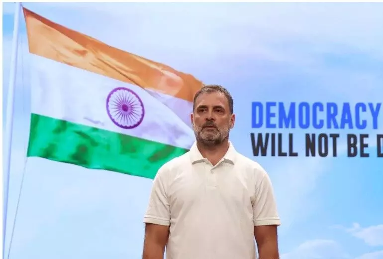 कांग्रेस ने राहुल गांधी की तुलना नोबेल शांति पुरस्कार विजेता से की, कहा – लोकतंत्र की रक्षा की लड़ाई लड़ रहे हैं राहुल कांग्रेस ने राहुल गांधी की तुलना नोबेल शांति पुरस्कार विजेता से की, कहा – लोकतंत्र की रक्षा की लड़ाई लड़ रहे हैं राहुल