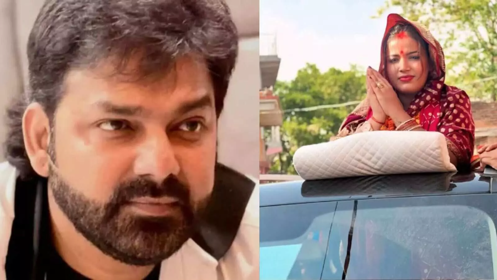 पवन सिंह की पत्नी ज्योति सिंह ने काराकाट से दाखिल किया नामांकन