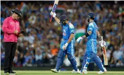 रोहित शर्मा  का शतक, विराट कोहली का अर्धशतक, भारत की ऑस्ट्रेलिया पर बड़ी जीत