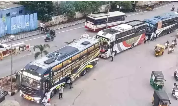 आंध्र प्रदेश कर्नूल बस आग: राज्य से बाहर पंजीकृत बसों का दुरुपयोग उजागर