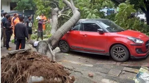 चक्रवात मोंथा आंध्र प्रदेश  में टकराया, एक की मौत, ओडिशा में मूसलाधार बारिश चक्रवात मोंथा आंध्र प्रदेश  में टकराया, एक की मौत, ओडिशा में मूसलाधार बारिश