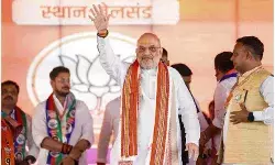 अमित शाह और राजनाथ ने बिहार में की रैलियाँ; ‘बाढ़-मुक्त मिथिलांचल’ परियोजना का वादा