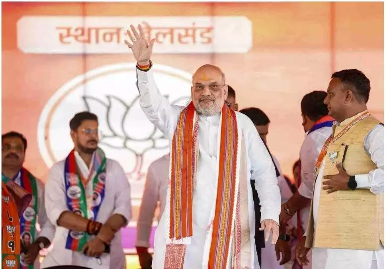 अमित शाह और राजनाथ ने बिहार में की रैलियाँ; ‘बाढ़-मुक्त मिथिलांचल’ परियोजना का वादा