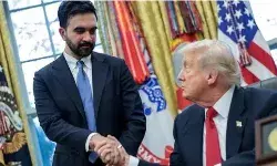 जिन जोहरान पर ताने कसे, उनको व्हाइट हाउस में गर्मजोशी से मिले ट्रंप, न्यूयॉर्क के मेयर की तारीफ की