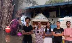 उत्तर चेन्नई के फ्लड वारियर्स, स्कूल के बच्चे बन गए बचावकर्ता