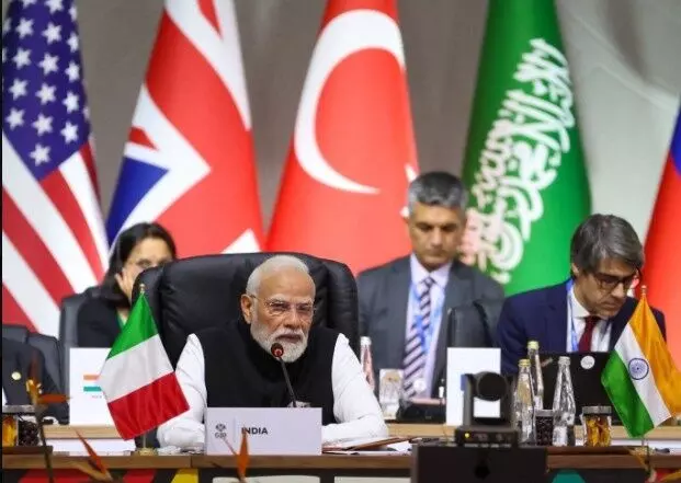 G20 शिखर सम्मेलन: पीएम मोदी ने ड्रग-टेरर नेक्सस के खिलाफ वैश्विक लड़ाई की अपील की