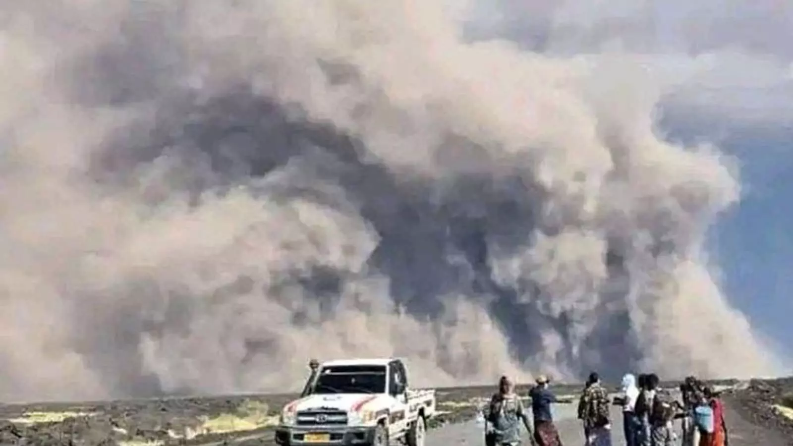 इथियोपिया ज्वालामुखी फटा, राख बादल भारत की ओर, उड़ानें प्रभावित इथियोपिया ज्वालामुखी फटा, राख बादल भारत की ओर, उड़ानें प्रभावित