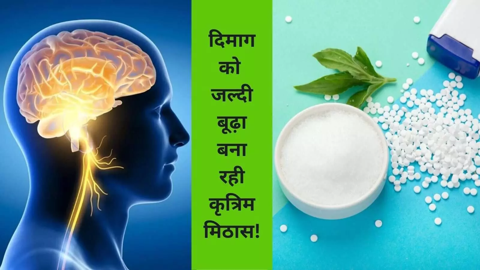 मीठे का चस्का बना रहा बूढ़ा, आर्टिफिशियल शुगर और ब्रेन एजिंग कनेक्शन