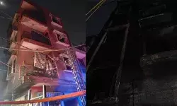 दिल्ली के संगम विहार में 4 मंजिला मकान में भीषण आग, 3 की मौत; 2 घायल