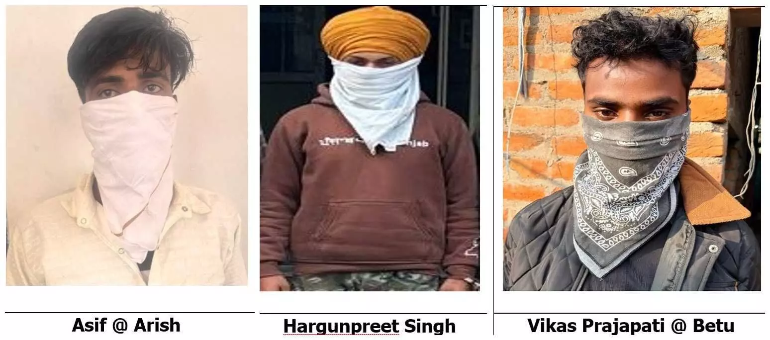 दिल्ली पुलिस ने किया पाकिस्तान समर्थित टेरर मॉड्यूल का भंडाफोड़, सोशल मीडिया से की गई थी भर्ती दिल्ली पुलिस ने किया पाकिस्तान समर्थित टेरर मॉड्यूल का भंडाफोड़, सोशल मीडिया से की गई थी भर्ती