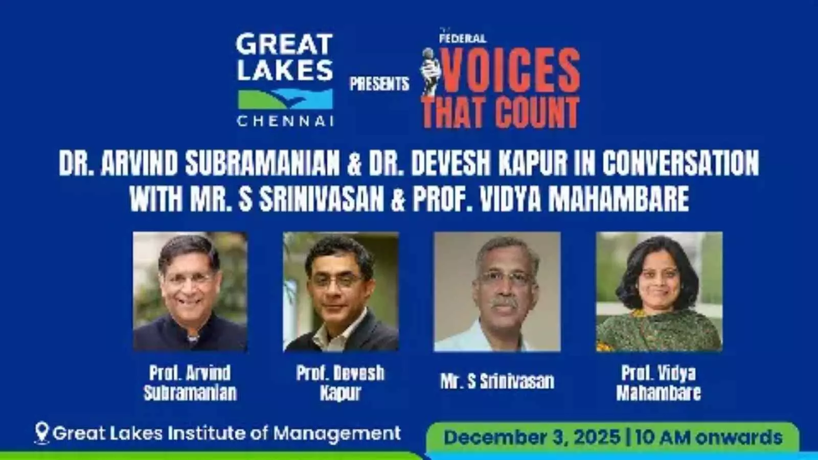 फ़ेडरल की नई सीरीज़ वॉयसेज़ दैट काउंट चेन्नई में शुरू हुई फ़ेडरल की नई सीरीज़ वॉयसेज़ दैट काउंट चेन्नई में शुरू हुई