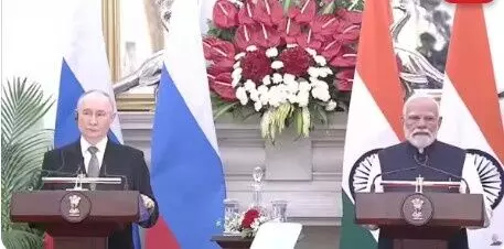 आतंकवाद के खिलाफ भारत-रूस कंधे से कंधा मिलाकर खड़े: पीएम मोदी
