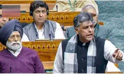 लोकसभा में मनीष तिवारी ने SIR को ‘गैरकानूनी’ कहा, बैलेट पेपर की वापसी की मांग की