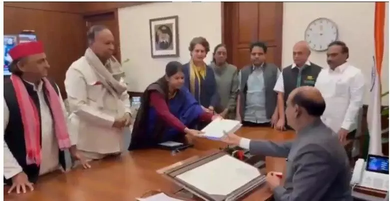 मद्रास हाईकोर्ट के जज के खिलाफ महाभियोग का प्रस्ताव, INDIA गठबंधन के सांसदों ने दीपम विवाद पर दिया प्रस्ताव