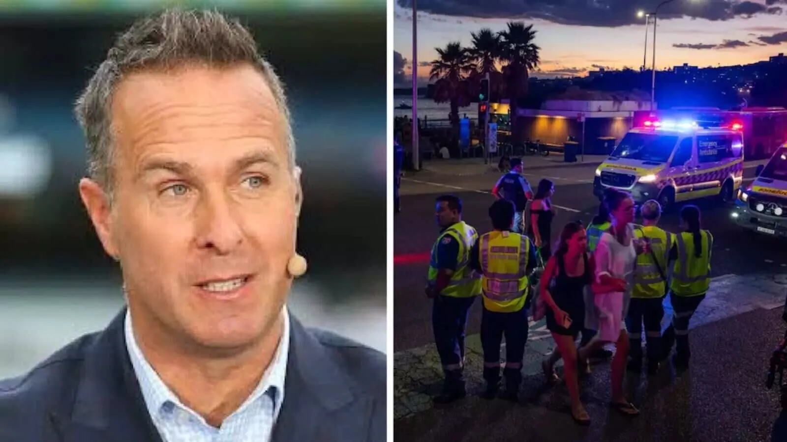 बोंडी बीच फायरिंग: रेस्तरां में छिपकर खुद को बचाया, बोले इंग्लैंड के पूर्व कप्तान माइकल वॉन बोंडी बीच फायरिंग: रेस्तरां में छिपकर खुद को बचाया, बोले इंग्लैंड के पूर्व कप्तान माइकल वॉन