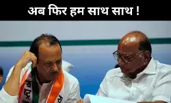 दो साल बाद चाचा-भतीजे की सियासी सुलह, NCP और NCP(SP) का गठबंधन