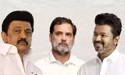 त्रिकोणीय गठबंधन जंग: DMK–Congress–TVK के बीच सत्ता की लड़ाई तेज