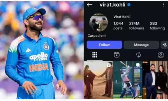 रातोंरात गायब होने के बाद विराट कोहली का इंस्टाग्राम अकाउंट बहाल, फैंस को राहत