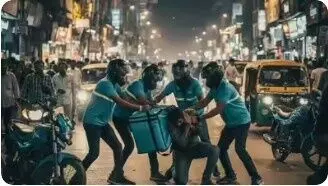 दिल्ली के कनॉट प्लेस में सनसनीखेज वारदात,हेलमेट से पीट-पीटकर 3 डिलीवरी एजेंटों ने कारोबारी की हत्या की दिल्ली के कनॉट प्लेस में सनसनीखेज वारदात,हेलमेट से पीट-पीटकर 3 डिलीवरी एजेंटों ने कारोबारी की हत्या की