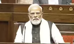 राज्यसभा को संबोधित कर रहे हैं प्रधानमंत्री