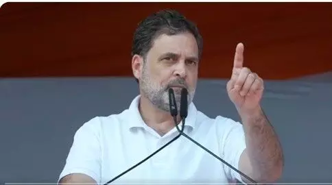 राहुल गांधी का पीएम मोदी को चैलेंज, बोले- भारत-अमेरिका ट्रेड डील रद्द करके दिखाएं राहुल गांधी का पीएम मोदी को चैलेंज, बोले- भारत-अमेरिका ट्रेड डील रद्द करके दिखाएं