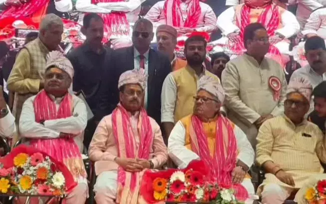 यूजीसी को लेकर ब्राह्मण प्रबुद्ध समागम में हंगामा, राज्यसभा सांसद दिनेश शर्मा को विरोध का सामना करना पड़ा, नारेबाज़ी