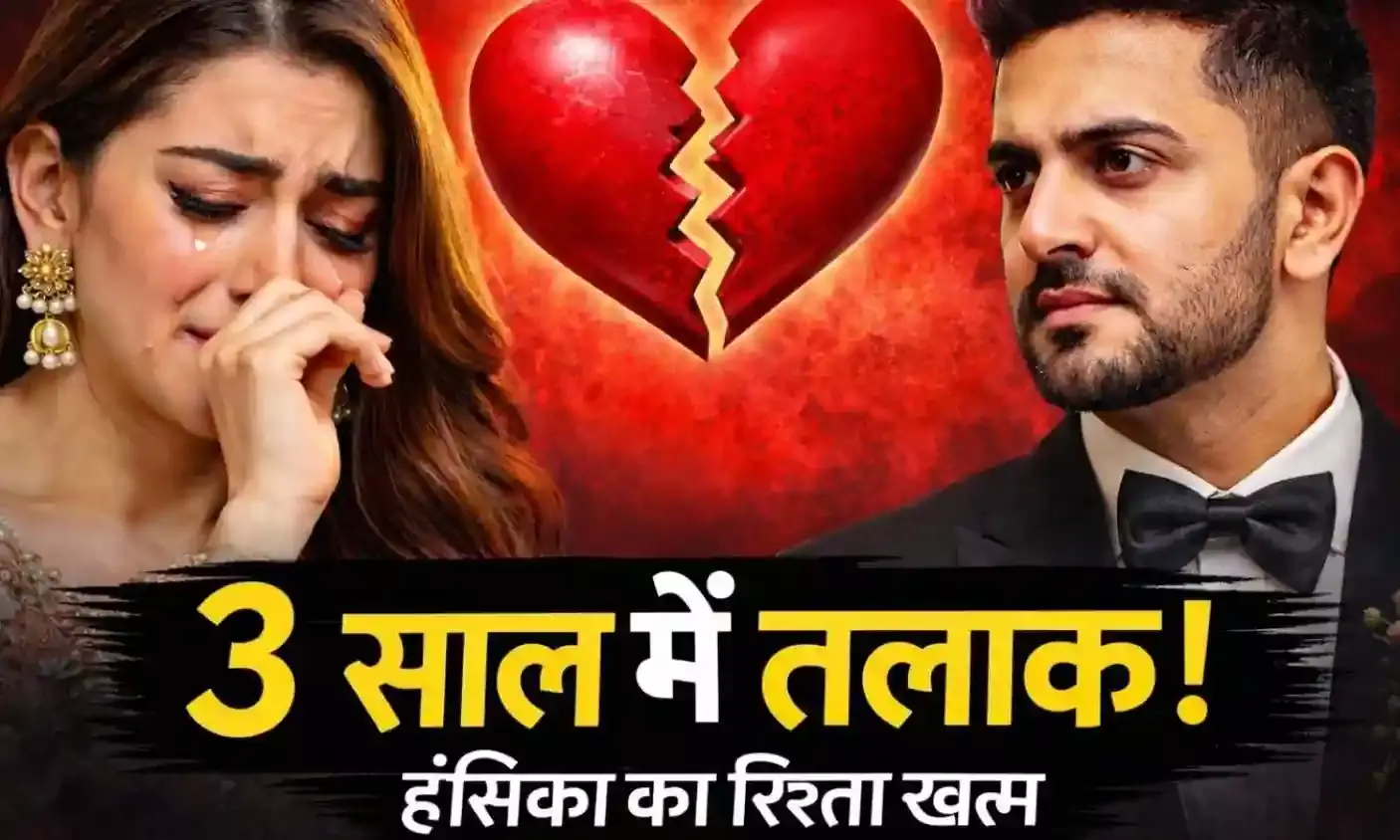 3 साल 3 महीने में टूटी हंसिका की शादी, पति सोहेल कथूरिया से लिया तलाक