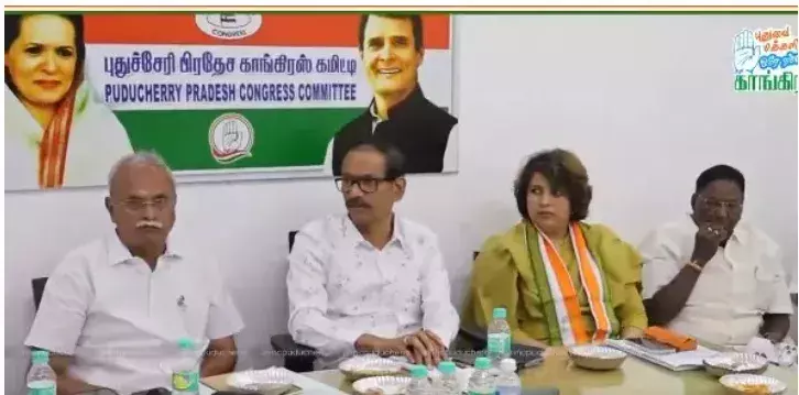 पुडुचेरी चुनाव: सीट बंटवारे पर निर्णायक बातचीत की ओर डीएमके और कांग्रेस