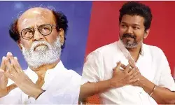 विजय के लिए नई मुश्किल: TVK नेता आधारव अर्जुना के बयान से भड़के रजनीकांत फैंस