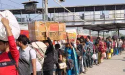 सूरत में LPG का संकट बढ़ा ! 500 रुपये किलो तक गैस, मजदूरों का पलायन शुरू