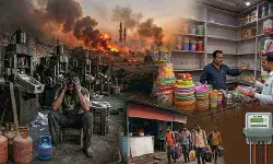 युद्ध की मार: उद्योगों पर लटकती तलवार और कामगारों में घर वापसी का डर