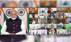 पश्चिम एशिया संकट पर पीएम मोदी ने मुख्यमंत्रियों के साथ की पहली समीक्षा बैठक