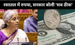 रुपये में ऐतिहासिक गिरावट, पहली बार 95 के पार, वित्त मंत्री सीतारमन बोलीं - हमारा रुपया ठीक चल रहा है