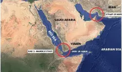 स्ट्रेट ऑफ होर्मुज के बाद दुनिया का अगला ‘चोकपॉइंट’ बन सकता है ‘गेट ऑफ टीयर्स’