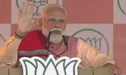 घुसपैठ पर निशाना-यूसीसी का वादा, असम में बोले पीएम - तीसरी दफा बनेगी सरकार