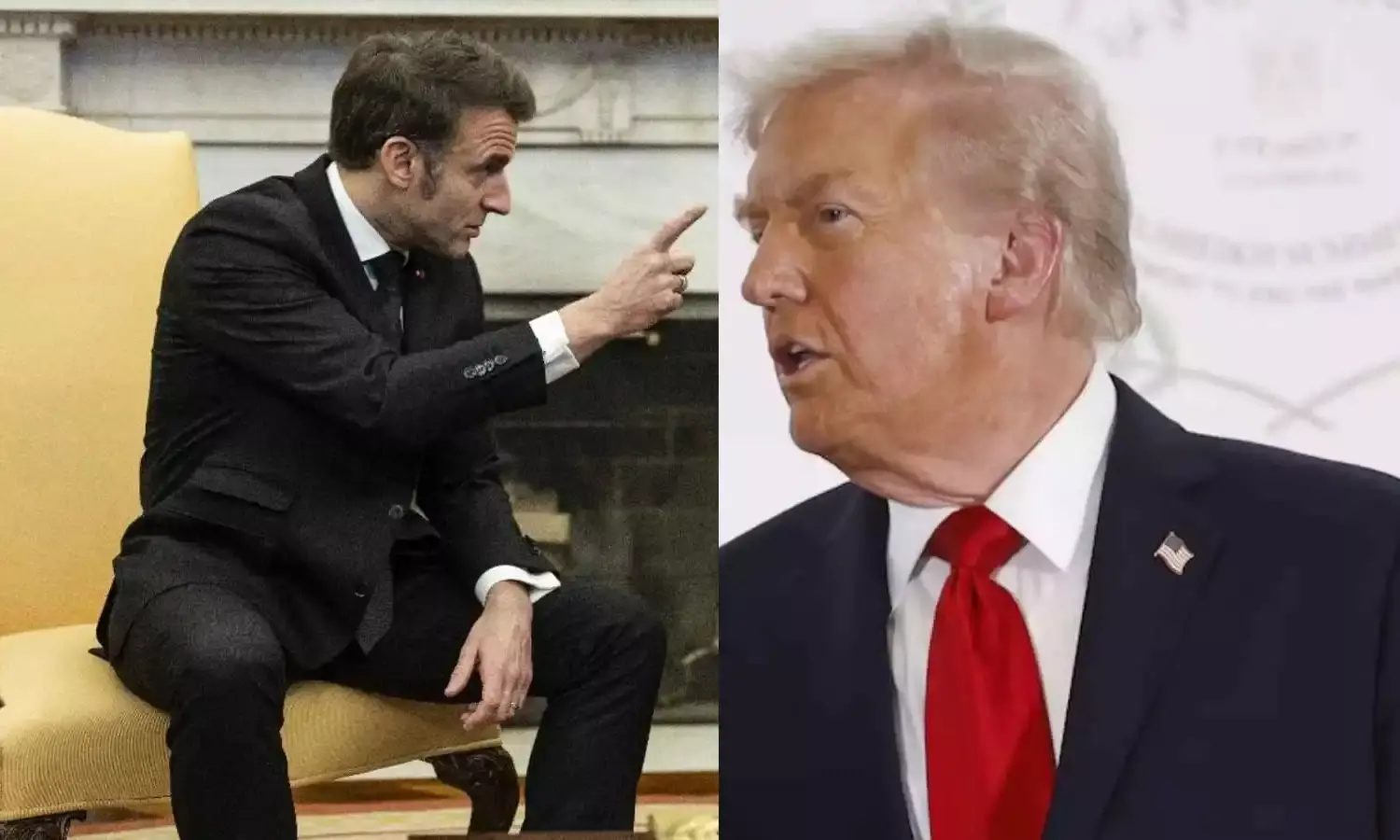 मैक्रों की दो टूक : सीरियस बनें, हर दिन न बोलें ट्रम्प